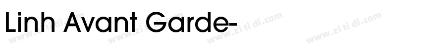Linh Avant Garde字体转换